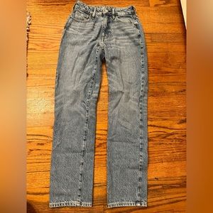Pacsun blue jeans size 23, mom jeans, in good condition